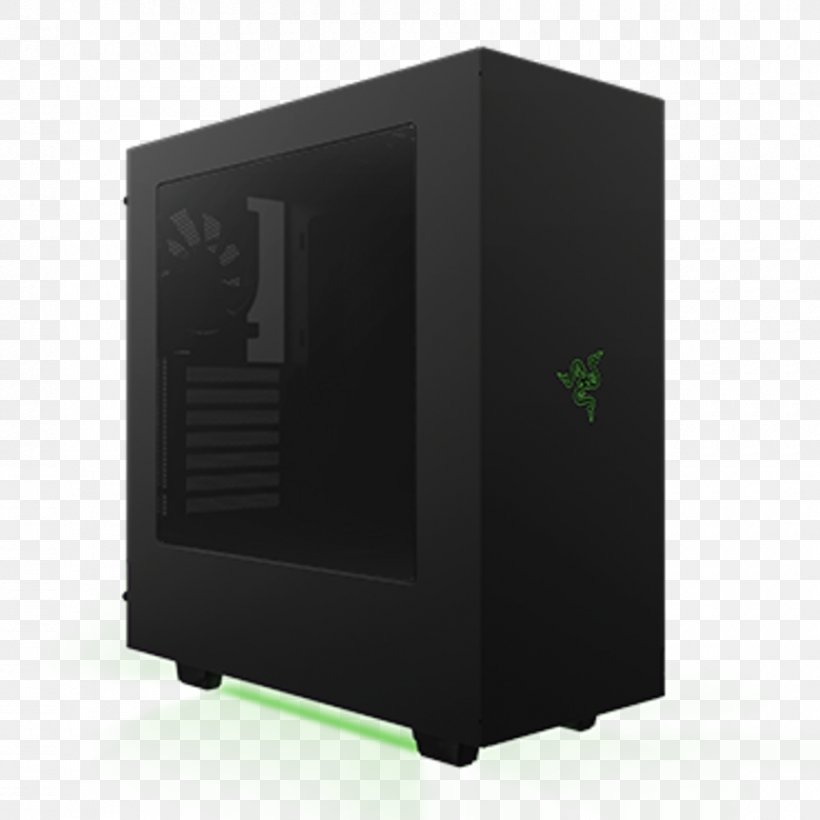Computer Cases & Housings Power Supply Unit Nzxt Razer Inc. ATX, PNG, 900x900px, Computer Cases Housings, Atx, Cable Management, Computer, Computer Case Download Free