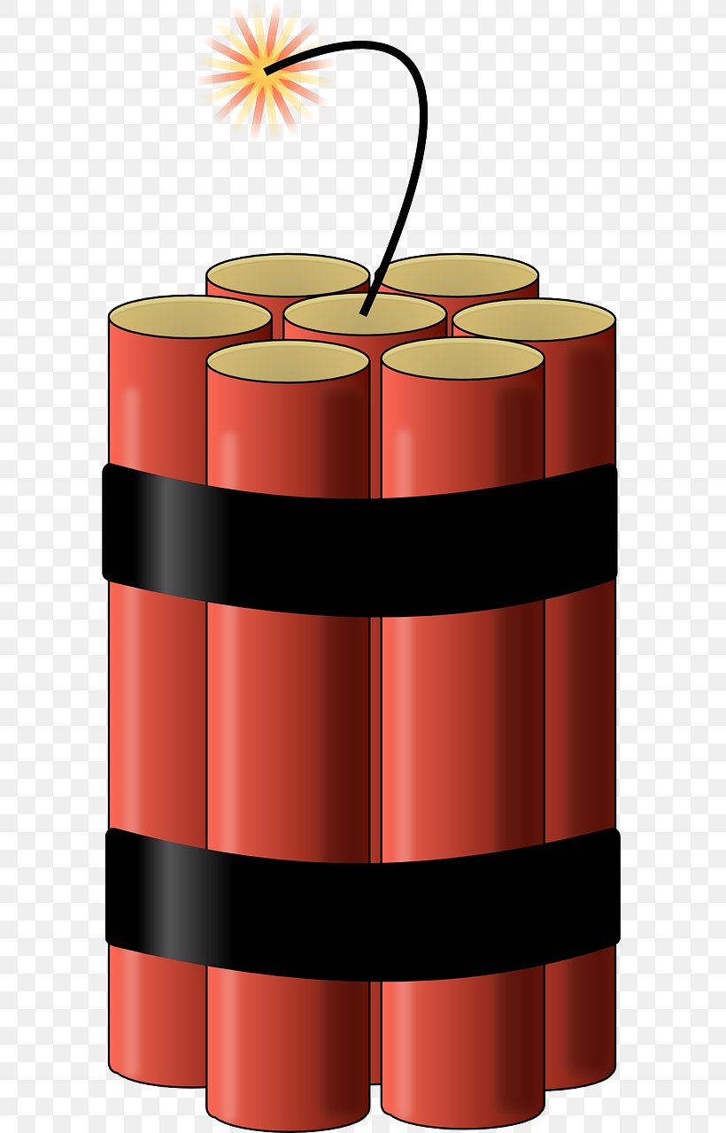 Dynamite TNT Explosion Clip Art, PNG, 640x1280px, Dynamite, Bomb, Cartoon, Cylinder, Explosion Download Free