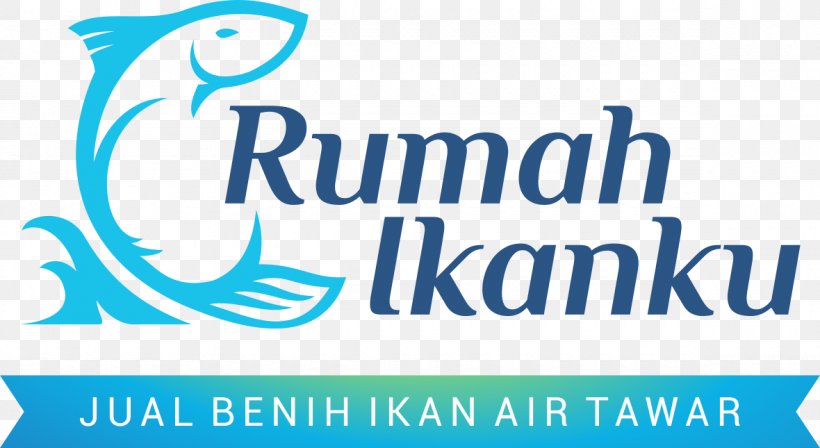 Logo Giant Gourami Freshwater Fish Nile Tilapia, PNG, 1180x645px, Logo, Area, Banner, Benih, Blue Download Free