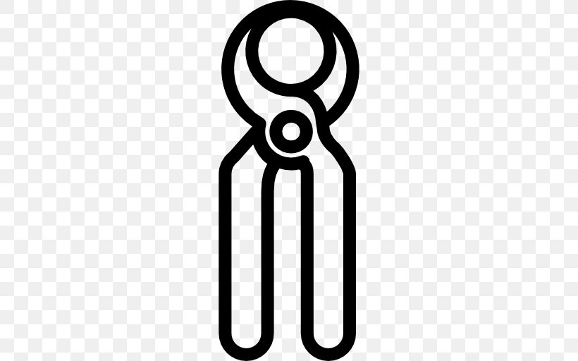 Pincers Pliers Tool Clip Art, PNG, 512x512px, Pincers, Area, Black And White, Kitchen Utensil, Number Download Free