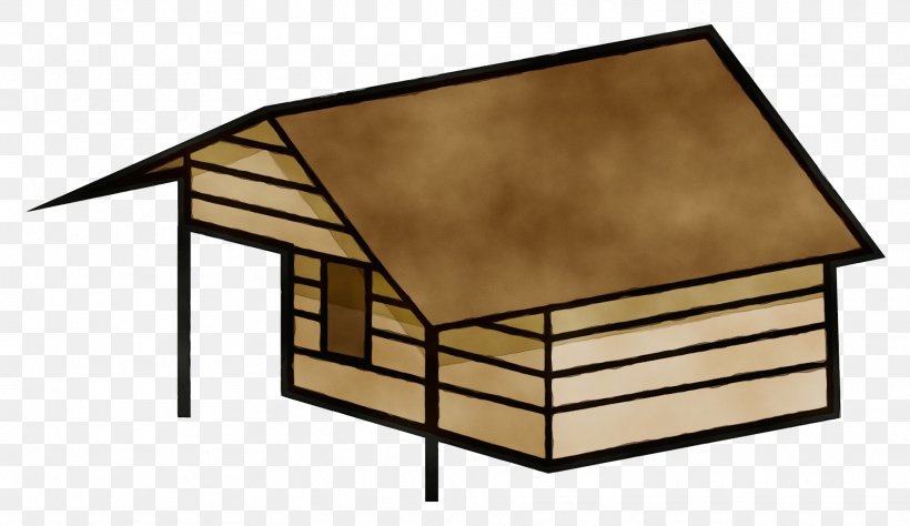 Shed Roof House Table Home, PNG, 1868x1080px, Watercolor, Building, Furniture, Home, House Download Free