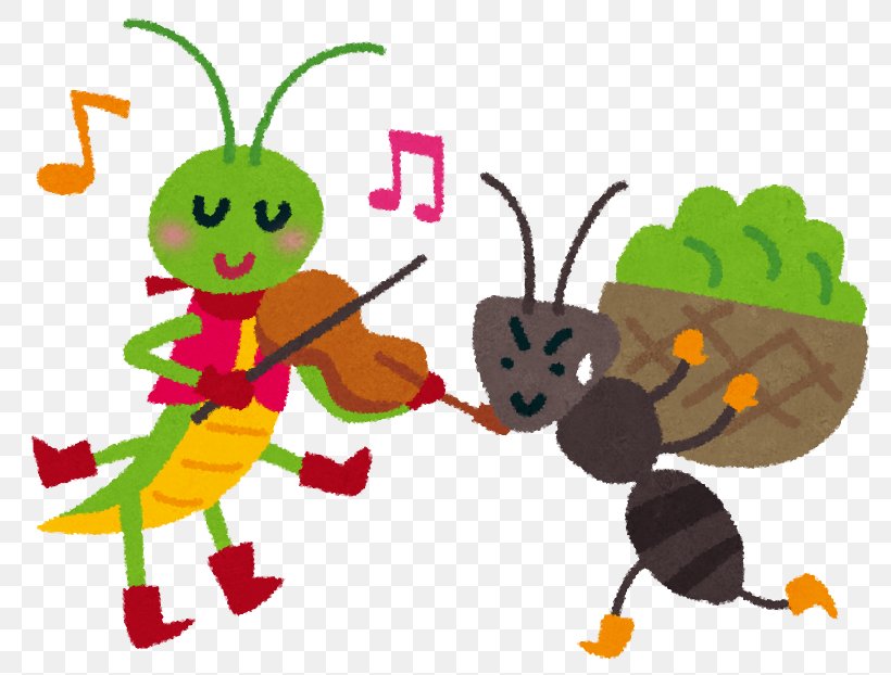 The Ant And The Grasshopper Aesop's Fables Gampsocleis Buergeri Insect, PNG, 804x622px, Ant And The Grasshopper, Aesop, Animal, Ant, Art Download Free