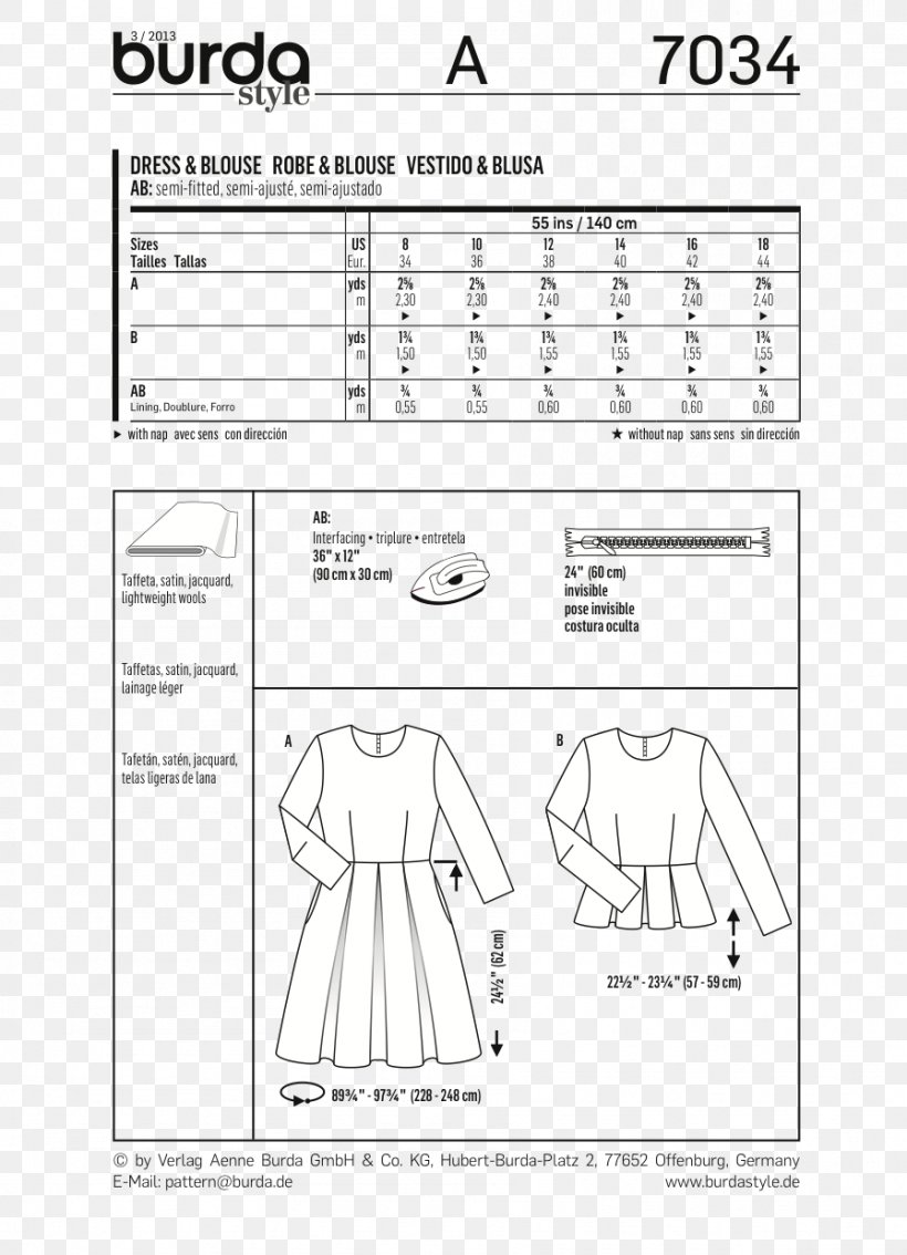 Burda Style Dress Simplicity Pattern Sewing Pattern, PNG, 896x1240px, Burda Style, Aenne Burda, Area, Artwork, Black And White Download Free