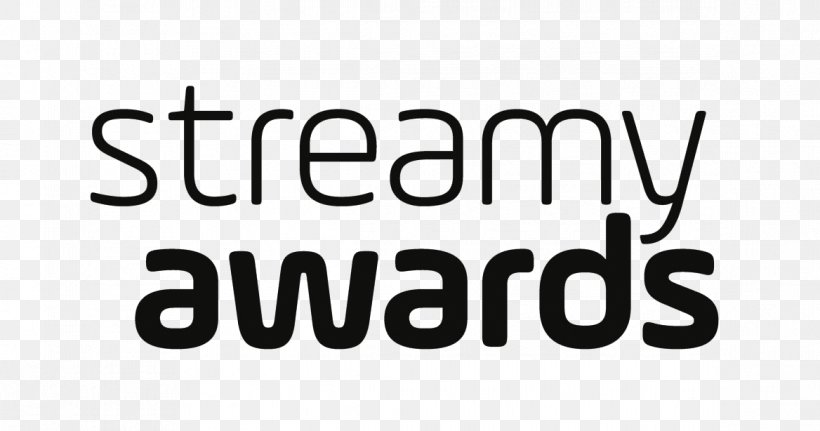 Logo 6th Streamy Awards Tubefilter, PNG, 1168x614px, Logo, Area, Award, Black And White, Brand Download Free