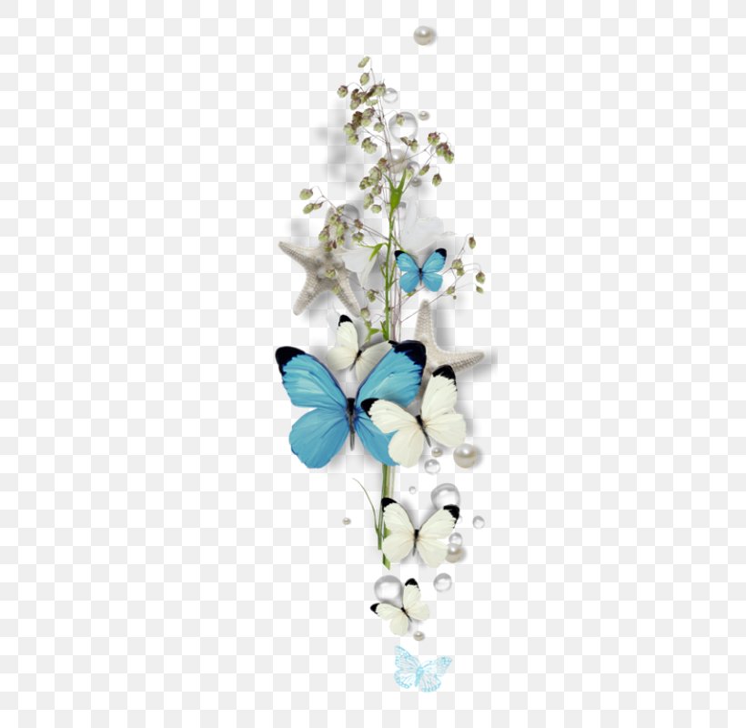 Butterfly Drawing Clip Art, PNG, 400x800px, Butterfly, Blue, Branch, Cut Flowers, Drawing Download Free