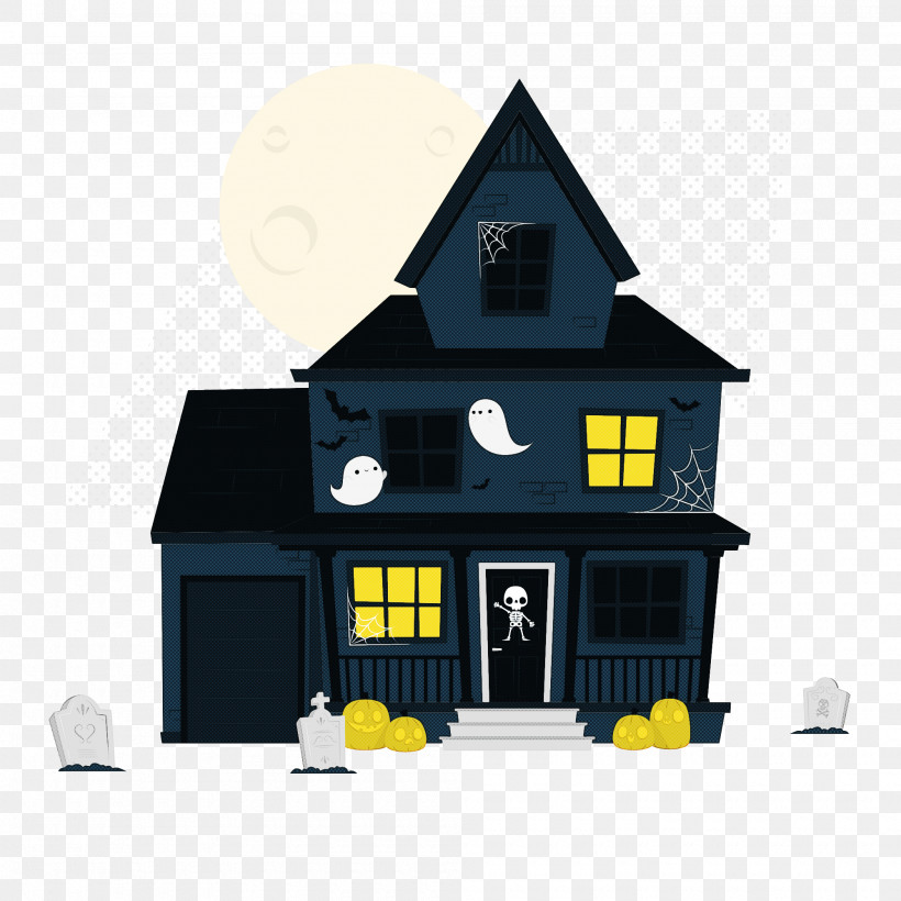 Halloween, PNG, 2000x2000px, Halloween, House Download Free