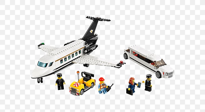 LEGO 60102 City Airport VIP Service Lego City Toy Lego Minifigure, PNG, 600x450px, Lego City, Aircraft, Airline, Airplane, Bricklink Download Free