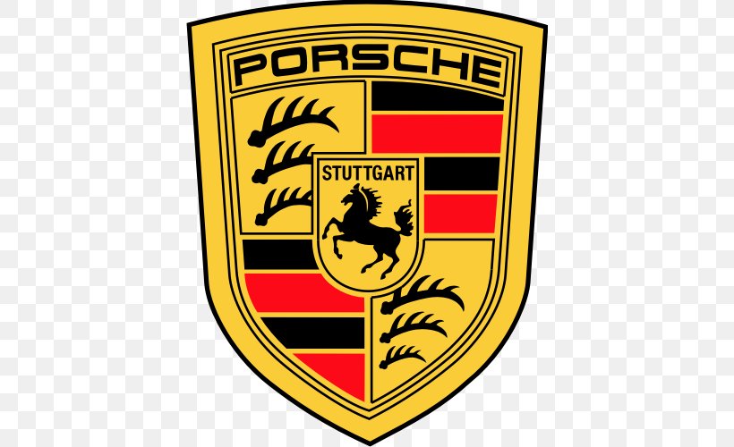 Porsche Vector Graphics Car Logo Clip Art, PNG, 500x500px, Porsche, Area, Badge, Brand, Car Download Free
