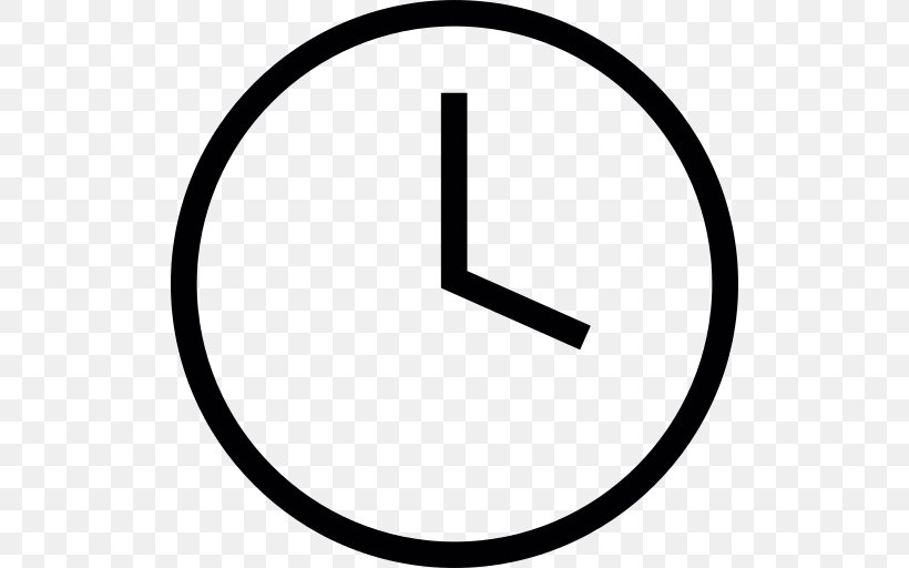 Time Symbol Clock, PNG, 512x512px, Time, Area, Black And White, Clock, Computer Software Download Free