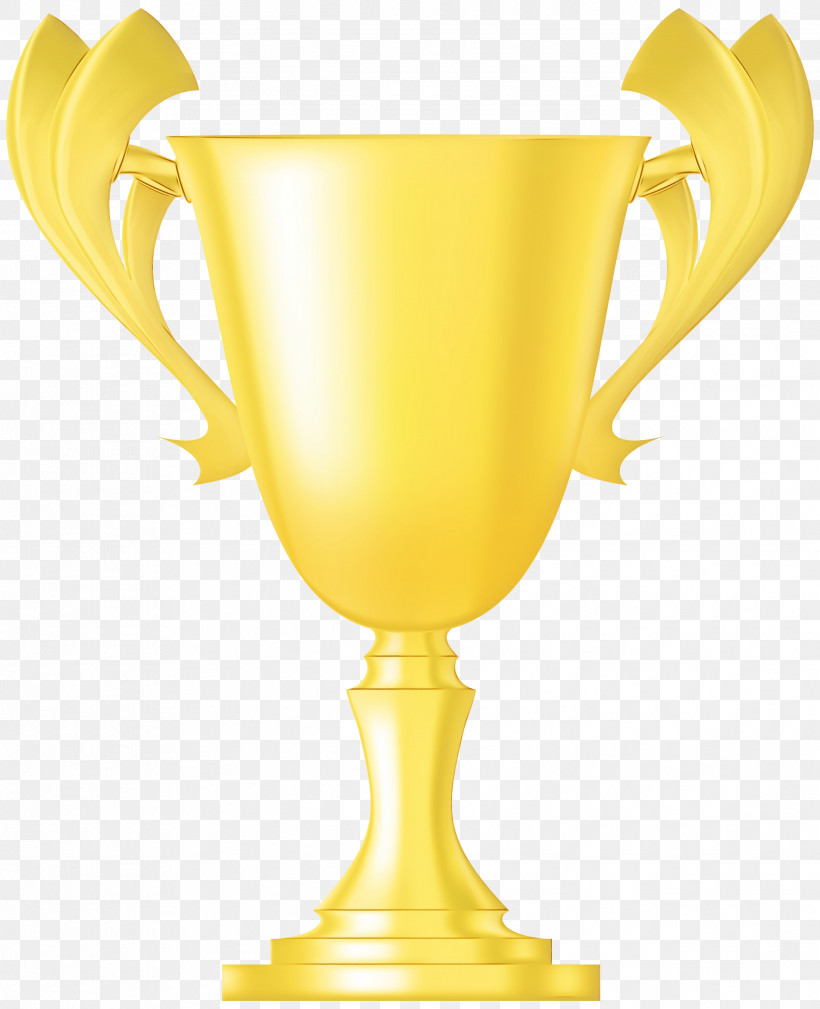 Trophy, PNG, 2438x3000px, Watercolor, Award, Chalice, Drinkware, Paint Download Free