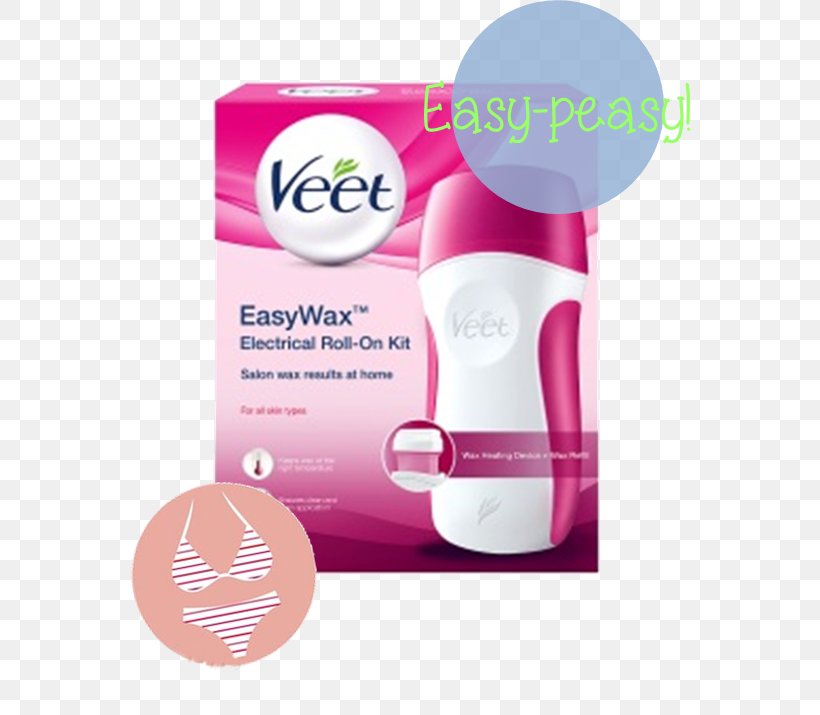 Veet EasyWax Electrical Roll-On Kit Waxing Hair Removal Veet Easy Wax Roller Electric, PNG, 643x715px, Watercolor, Cartoon, Flower, Frame, Heart Download Free