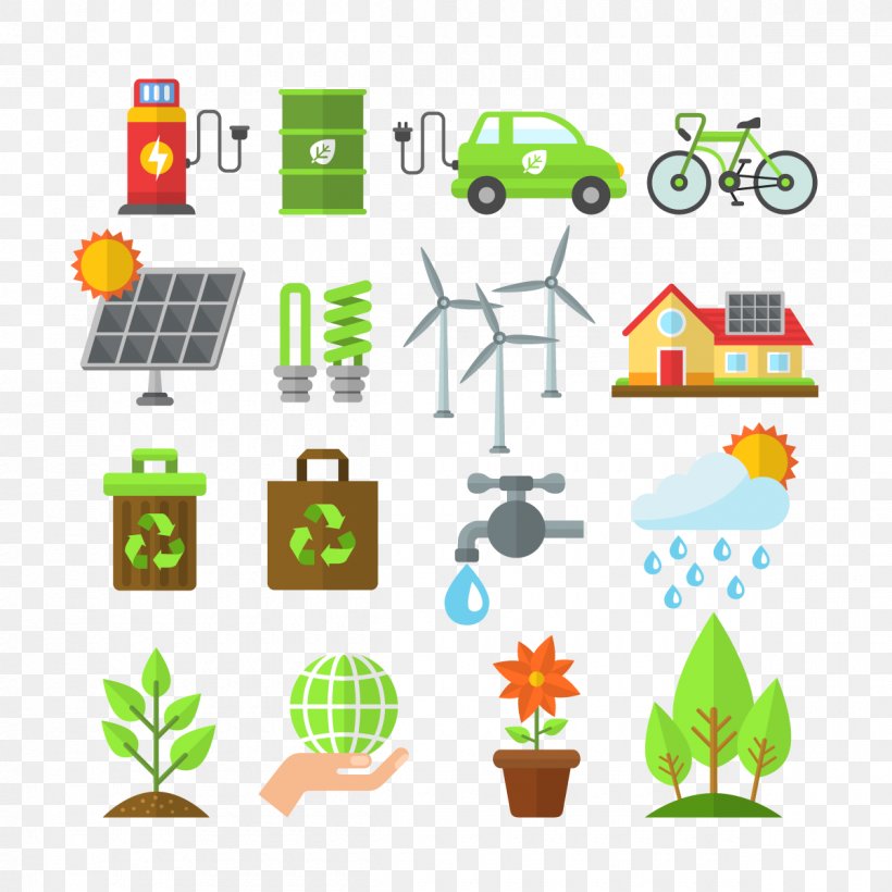 Euclidean Vector Ecology Energy Icon, PNG, 1200x1200px, Natural Environment, Area, Clip Art, Ecology, Gratis Download Free