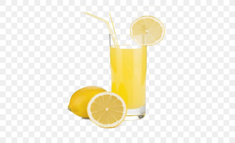 Lemon Juice Lemonade Squash, PNG, 500x500px, Juice, Citric Acid, Citrus, Cocktail Garnish, Dietary Fiber Download Free