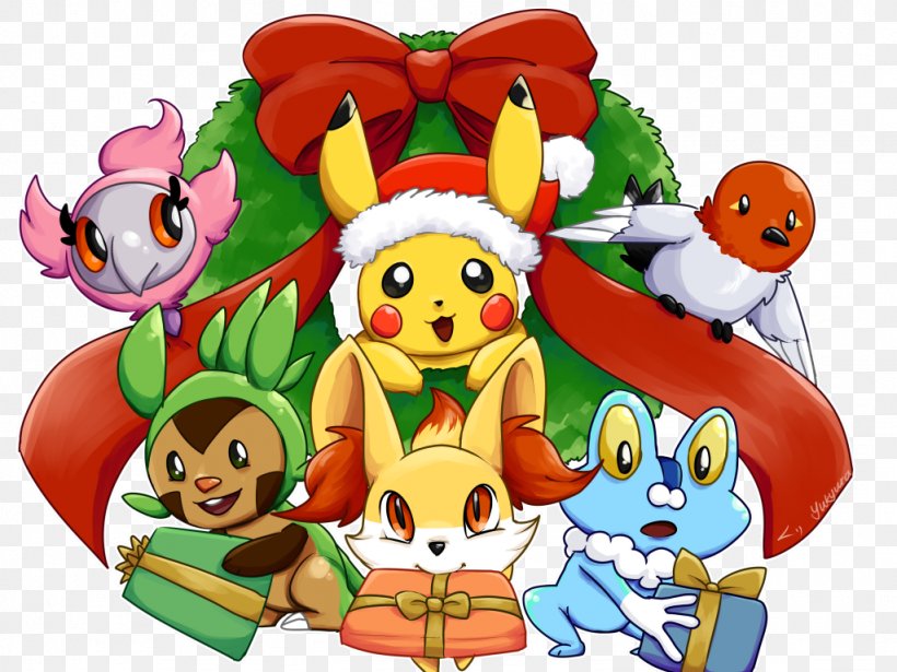 Pikachu Pokémon Battle Revolution Ash Ketchum Pokémon X And Y, PNG, 1024x768px, Pikachu, Art, Ash Ketchum, Cartoon, Christmas Day Download Free