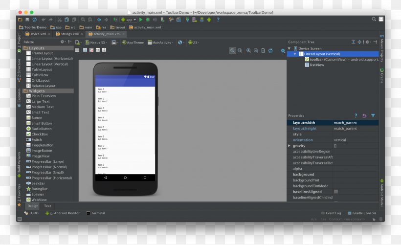 Computer Program Android Software Development Toolbar, PNG, 2784x1704px, Computer Program, Android, Android Software Development, Android Studio, Brand Download Free