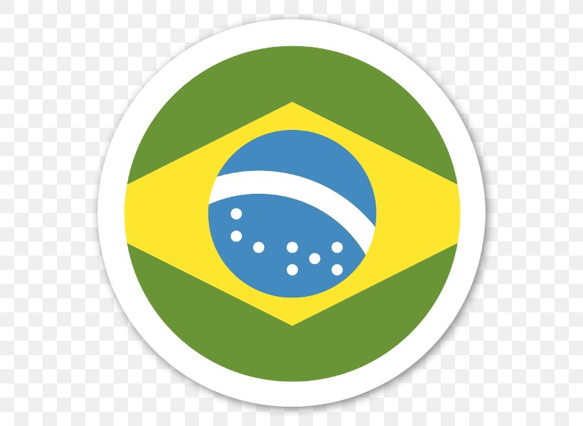 Flag Of Brazil Vector Graphics, PNG, 600x600px, Brazil, Decal, Empire Of Brazil, Flag, Flag Of Brazil Download Free