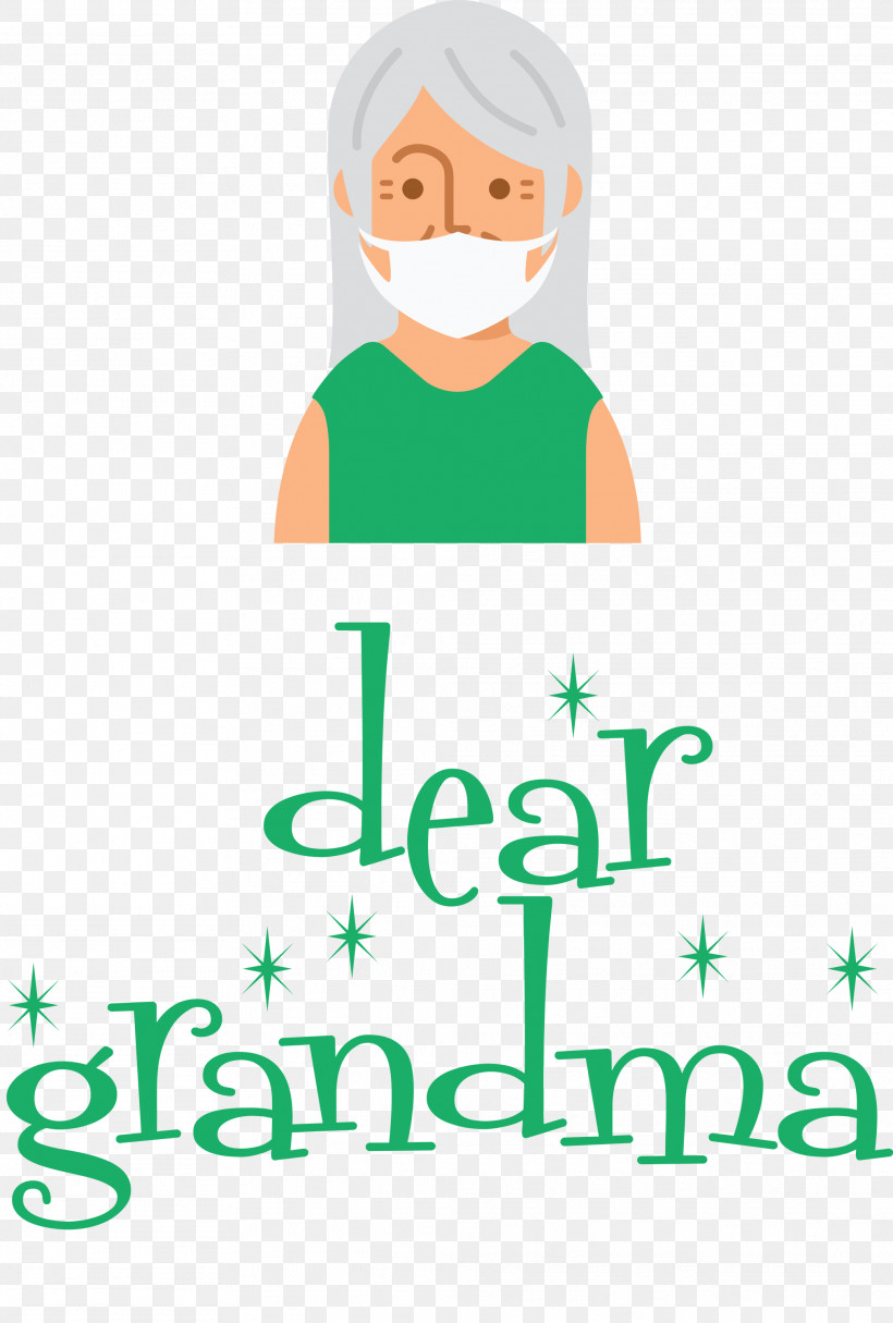 Hello Grandma Dear Grandma, PNG, 2024x2999px, Logo, Behavior, Character, Green, Happiness Download Free