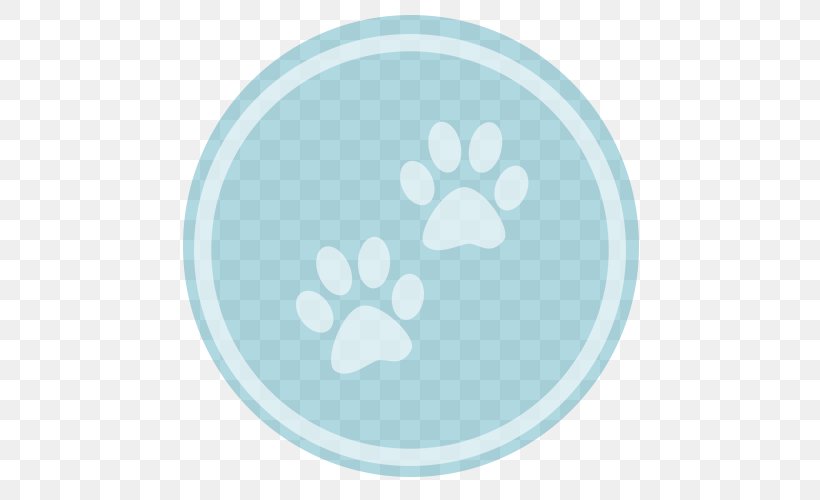 Paw Dog Product Font, PNG, 500x500px, Paw, Aqua, Blue, Dog Download Free