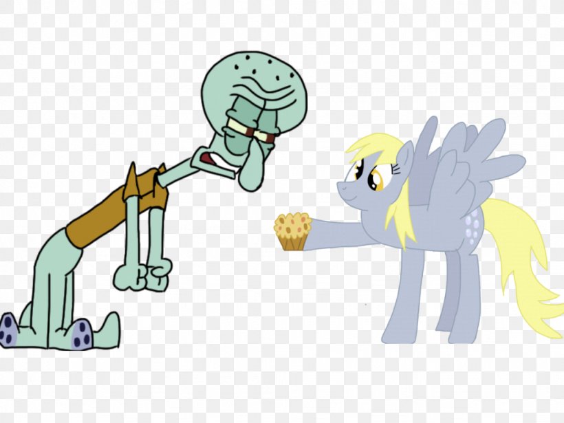 Pony Squidward Tentacles Derpy Hooves Liverpool Empire Theatre, PNG, 1024x768px, Watercolor, Cartoon, Flower, Frame, Heart Download Free