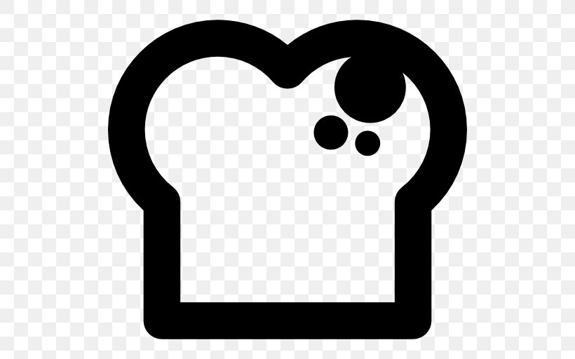 Toast Baguette Clip Art, PNG, 512x512px, Toast, Baguette, Black, Black And White, Bread Download Free