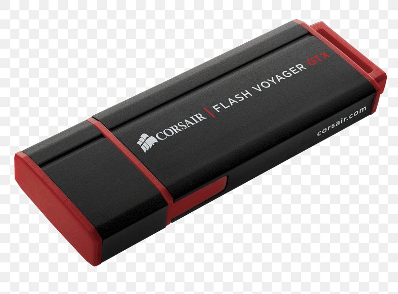 USB Flash Drives Corsair Flash Voyager GTX USB 3.0 Solid-state Drive Flash Memory Corsair Components, PNG, 800x605px, Usb Flash Drives, Computer Component, Computer Data Storage, Controller, Corsair Components Download Free