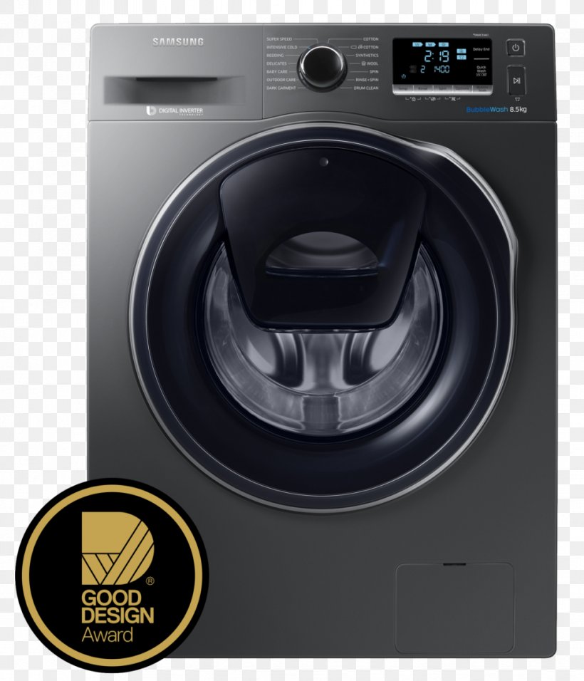 Washing Machines Samsung AddWash WW85K5410WW Combo Washer Dryer, PNG, 977x1140px, Washing Machines, Clothes Dryer, Combo Washer Dryer, Fabric Softener, Fisher Paykel Download Free