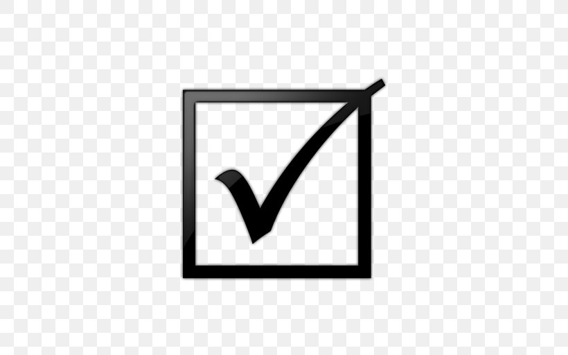 Checkbox Check Mark Internet Photography, PNG, 512x512px, Checkbox, Area, Black, Black And White, Box Download Free