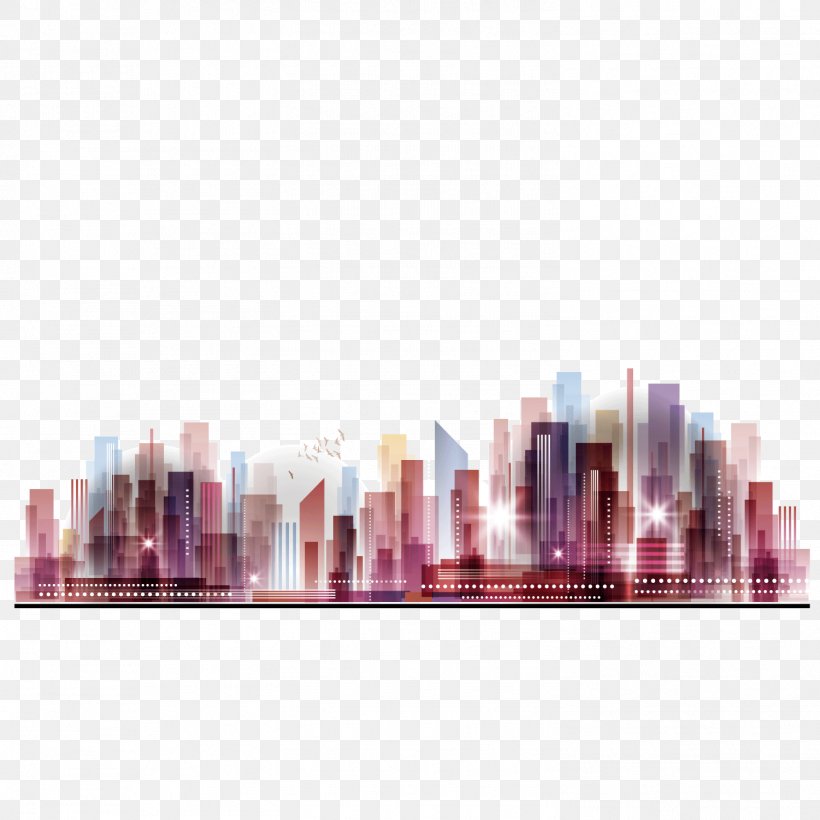 Vector City Colorful Buildings Group City Night Sky, PNG, 1501x1501px, Pink, Magenta, Pattern, Purple, Square Inc Download Free