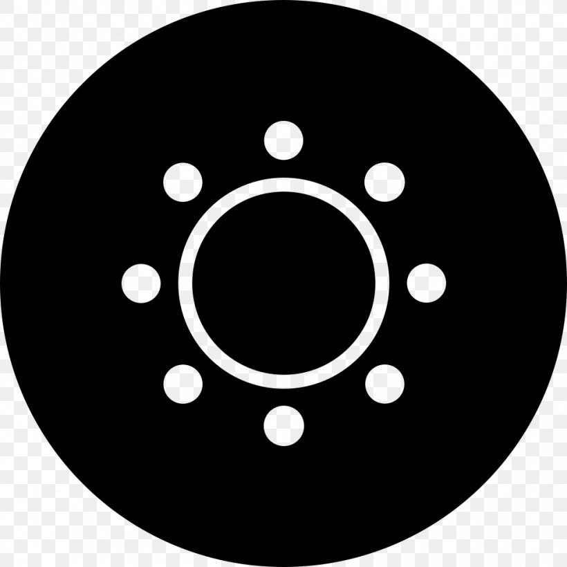 Symbol Clip Art, PNG, 980x980px, Symbol, Automotive Tire, Black, Black And White, Button Download Free