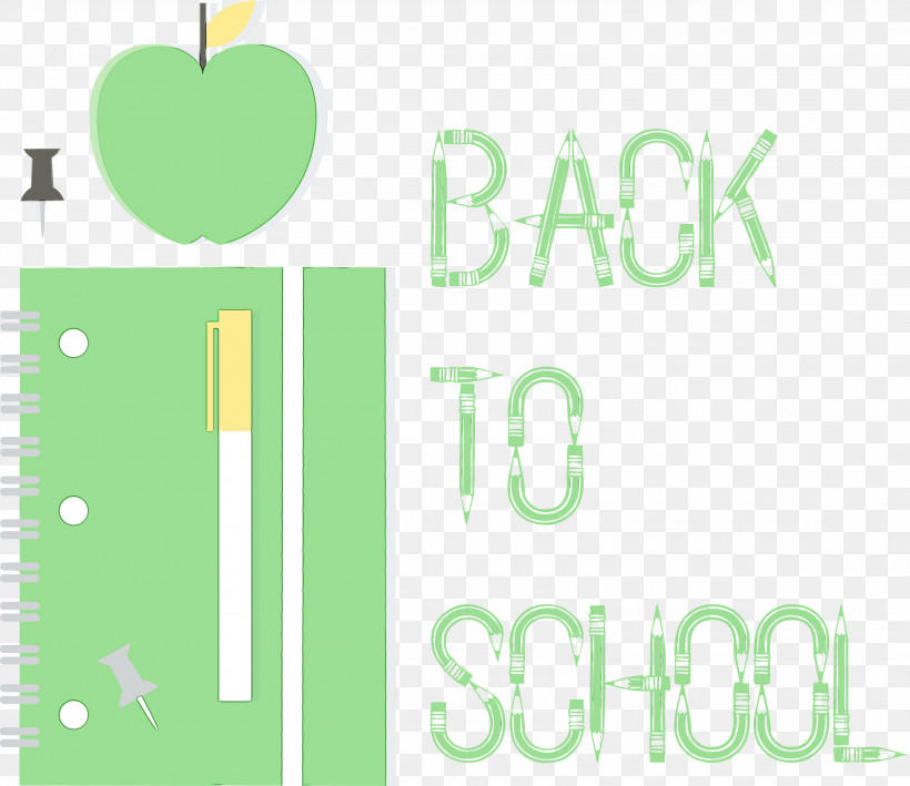 Logo Font Green Meter School, PNG, 3000x2597px, Welcome Back To School, Back To School, Green, Line, Logo Download Free