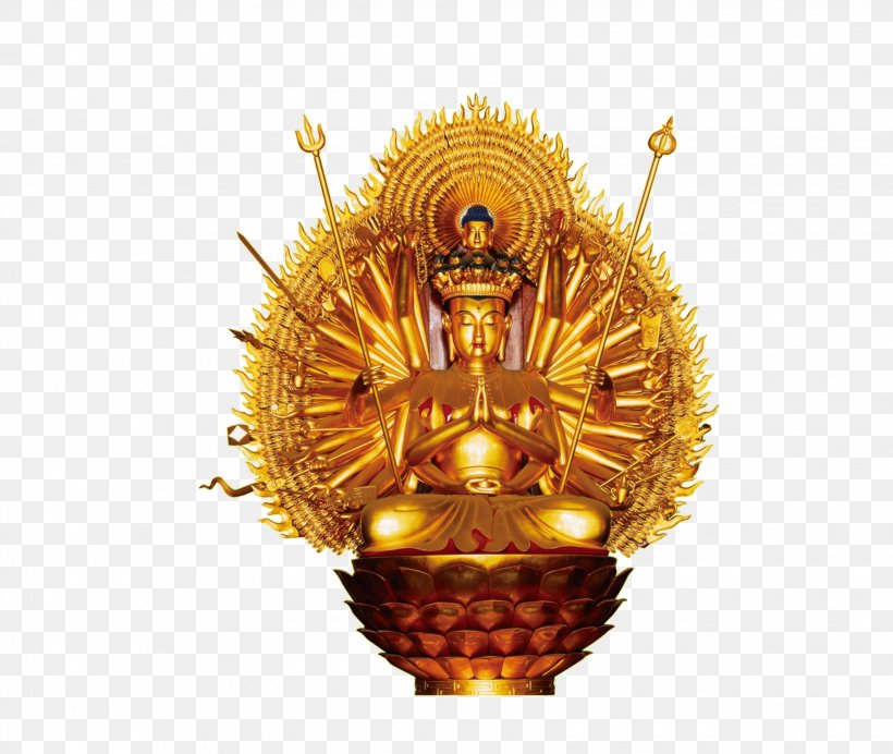 Senshu Kannon Bosatsu Guanyin Bodhisattva Buddhism Cundi, PNG, 3258x2752px, Senshu Kannon Bosatsu, Amitabha Triad, Bodhisattva, Brass, Buddhahood Download Free