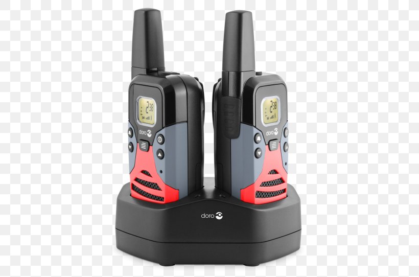 Walkie-talkie Two-way Radio Doro Mobile Phones, PNG, 542x542px, Walkietalkie, Cellular Network, Doro, Electronic Device, Electronics Accessory Download Free