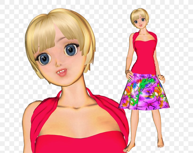 Barbie Blond Long Hair Brown Hair, PNG, 650x650px, Watercolor, Cartoon, Flower, Frame, Heart Download Free