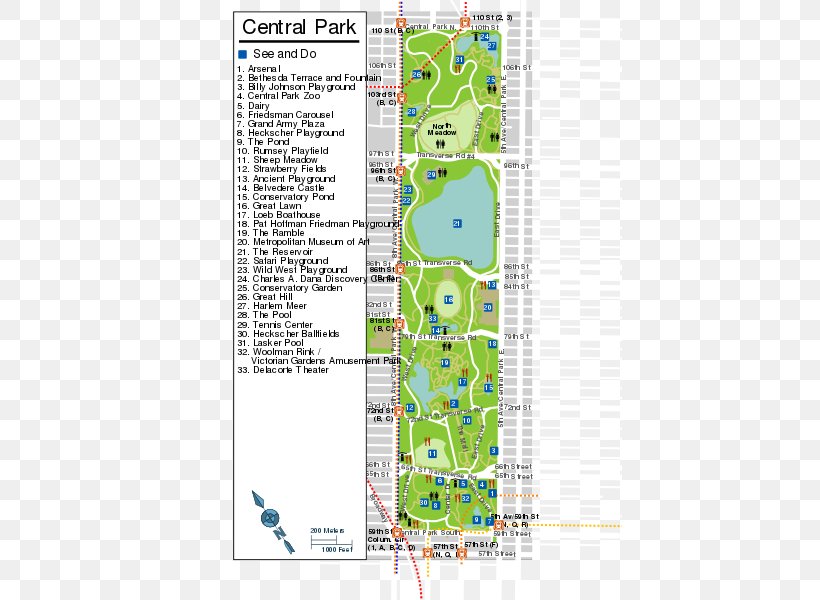 Central Park Map Water Resources, PNG, 424x600px, Central Park, Area, Excursion, Land Lot, Map Download Free