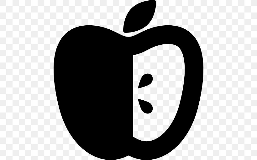 Logo Symbol Apple, PNG, 512x512px, Logo, Apple, Black, Black And White, Food Download Free