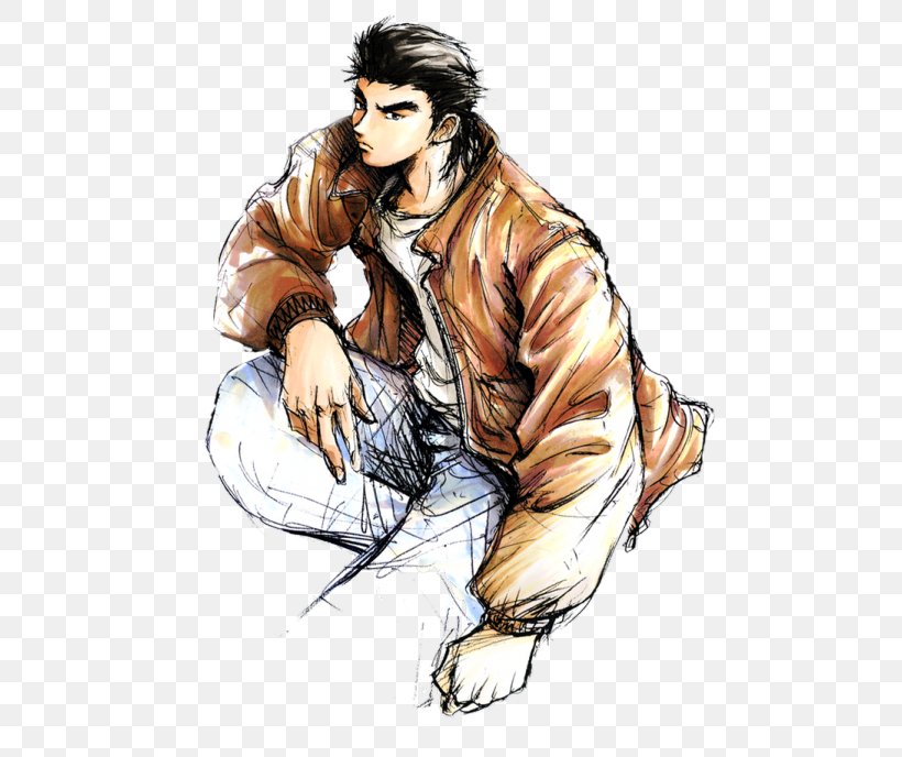 Yu Suzuki Shenmue II Shenmue 3 Ryo Hazuki, PNG, 480x688px, Yu Suzuki, Art, Artist, Concept Art, Costume Design Download Free