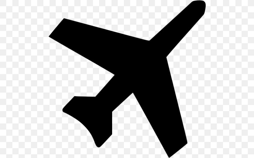 Airplane Clip Art, PNG, 512x512px, Airplane, Aircraft, Black, Black And White, Color Download Free