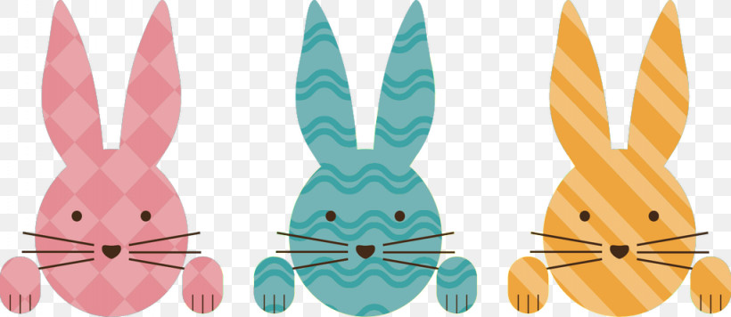 Easter Bunny, PNG, 1024x445px, Rabbits And Hares, Animal Figure, Easter Bunny, Rabbit, Whiskers Download Free
