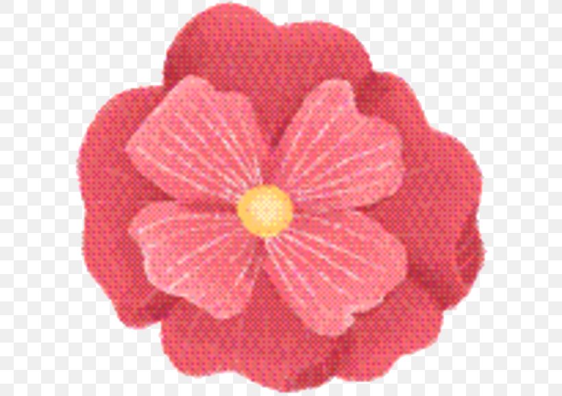 Pink Flower Cartoon, PNG, 617x578px, Petal, Cut Flowers, Flower, Impatiens, Magenta Download Free
