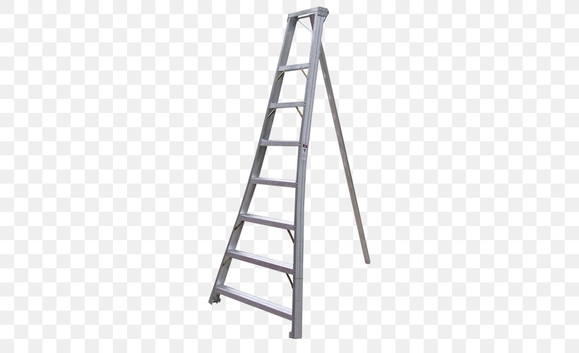 Profistep Uno Single Ladder HLO-7112-001 Staircases Hailo Aluminium, PNG, 500x500px, Ladder, Agriculture, Aluminium, Escabeau, Furniture Download Free