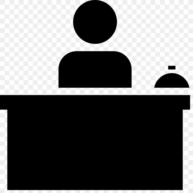 Receptionist Desk Front Office Clip Art, PNG, 1600x1600px, Receptionist, Area, Black, Black And White, Brand Download Free