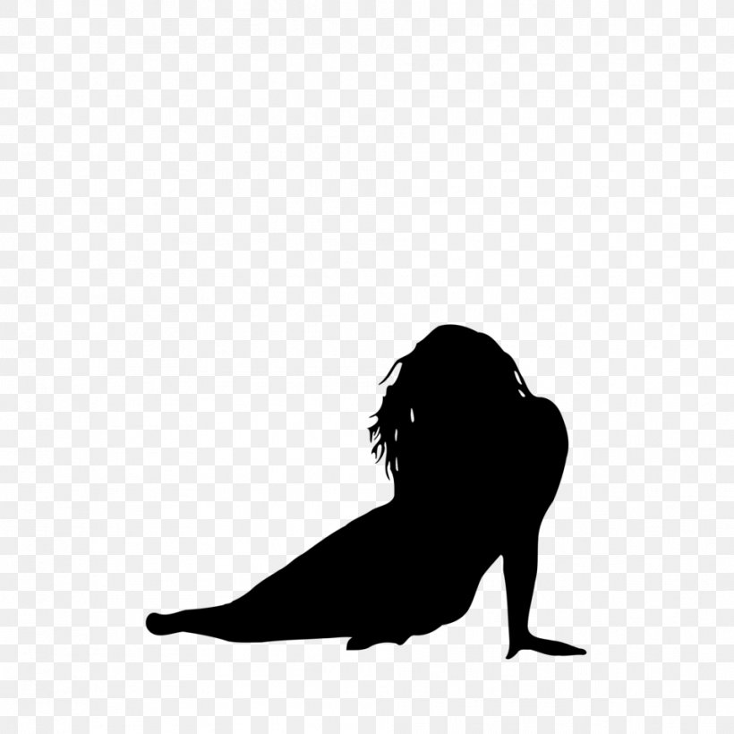 Silhouette Woman Clip Art, PNG, 958x958px, Silhouette, Black, Black And White, Drawing, Female Download Free