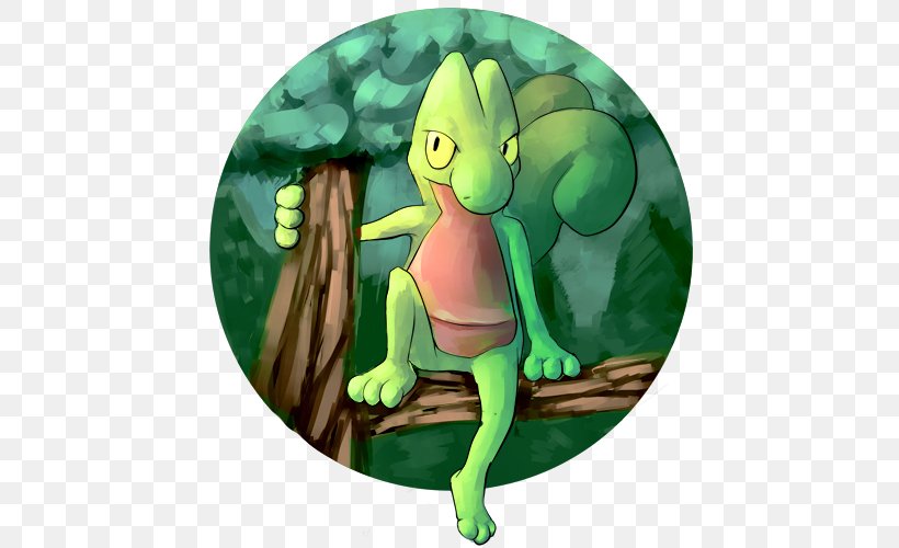 Treecko Tree Frog Sceptile Art Hoenn, PNG, 500x500px, Treecko, Amphibian, Art, Artist, Cartoon Download Free