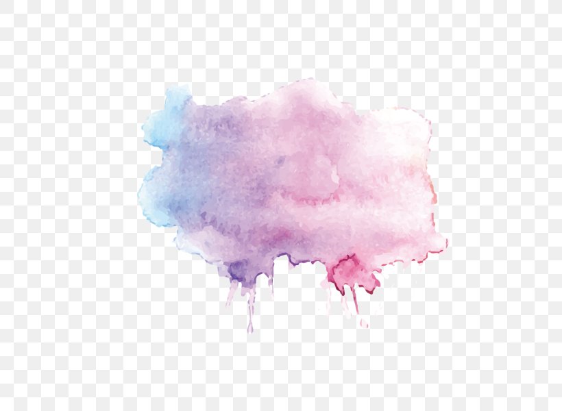 Pink Watercolor Paint Cotton Candy Cloud Paint, PNG, 600x600px, Pink, Cloud, Cotton Candy, Paint, Watercolor Paint Download Free
