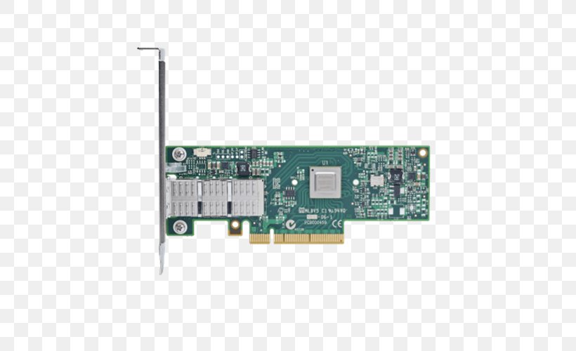 TV Tuner Cards & Adapters Graphics Cards & Video Adapters Network Cards & Adapters QSFP, PNG, 500x500px, 10 Gigabit Ethernet, 100 Gigabit Ethernet, Tv Tuner Cards Adapters, Adapter, Computer Component Download Free