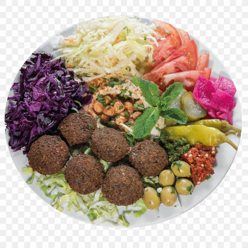 Falafel Middle Eastern Cuisine Plate Dish Vegetable, PNG, 2048x2048px, Falafel, Asian Food, Cuisine, Dish, Dishware Download Free