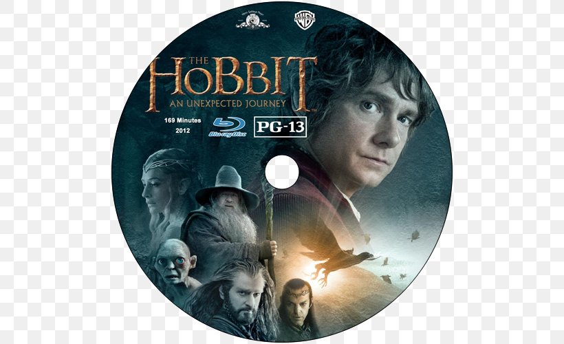 The Hobbit: An Unexpected Journey Gandalf Peter Jackson Bilbo Baggins Gollum, PNG, 500x500px, Hobbit An Unexpected Journey, Adventure Film, Album Cover, Bilbo Baggins, Desolation Of Smaug Download Free