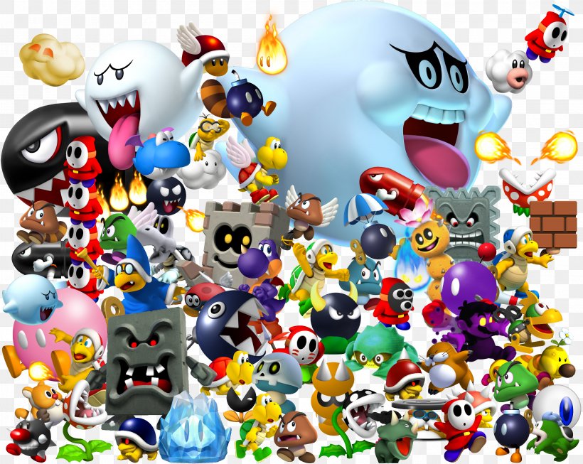 Bowser Super Mario Bros. 2, PNG, 2985x2380px, Bowser, Art, Bowser Jr, Collage, Enemy Download Free
