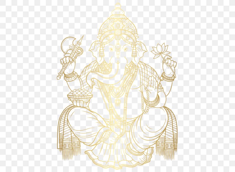 Illustration Ganesha Drawing Image, PNG, 435x600px, Ganesha, Art, Art Museum, Drawing, Line Art Download Free