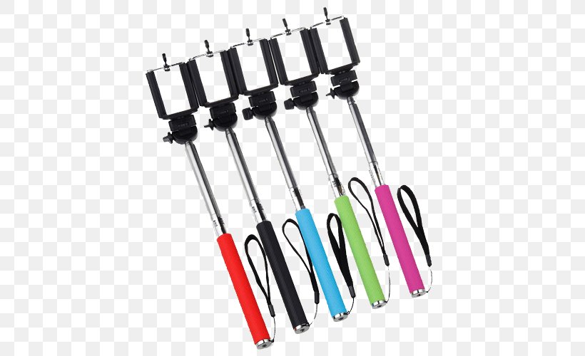 IPhone Selfie Stick Monopod Remote Controls, PNG, 500x500px, Iphone, Bluetooth, Camera, Disparador, Handheld Devices Download Free